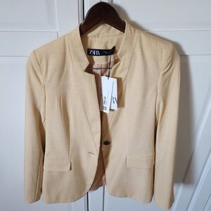 ZARA Blazer light yellow Size 4